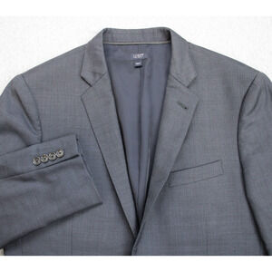 J Crew Blazer Mens 40R Navy Blue 100% Wool Ludlow Jacket 2 Button Tollrgno 1900